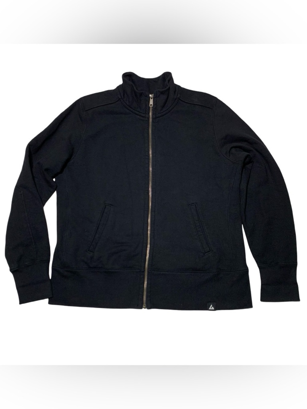 American Giant Full Zip Black Sweater USA Made Mens Size XL